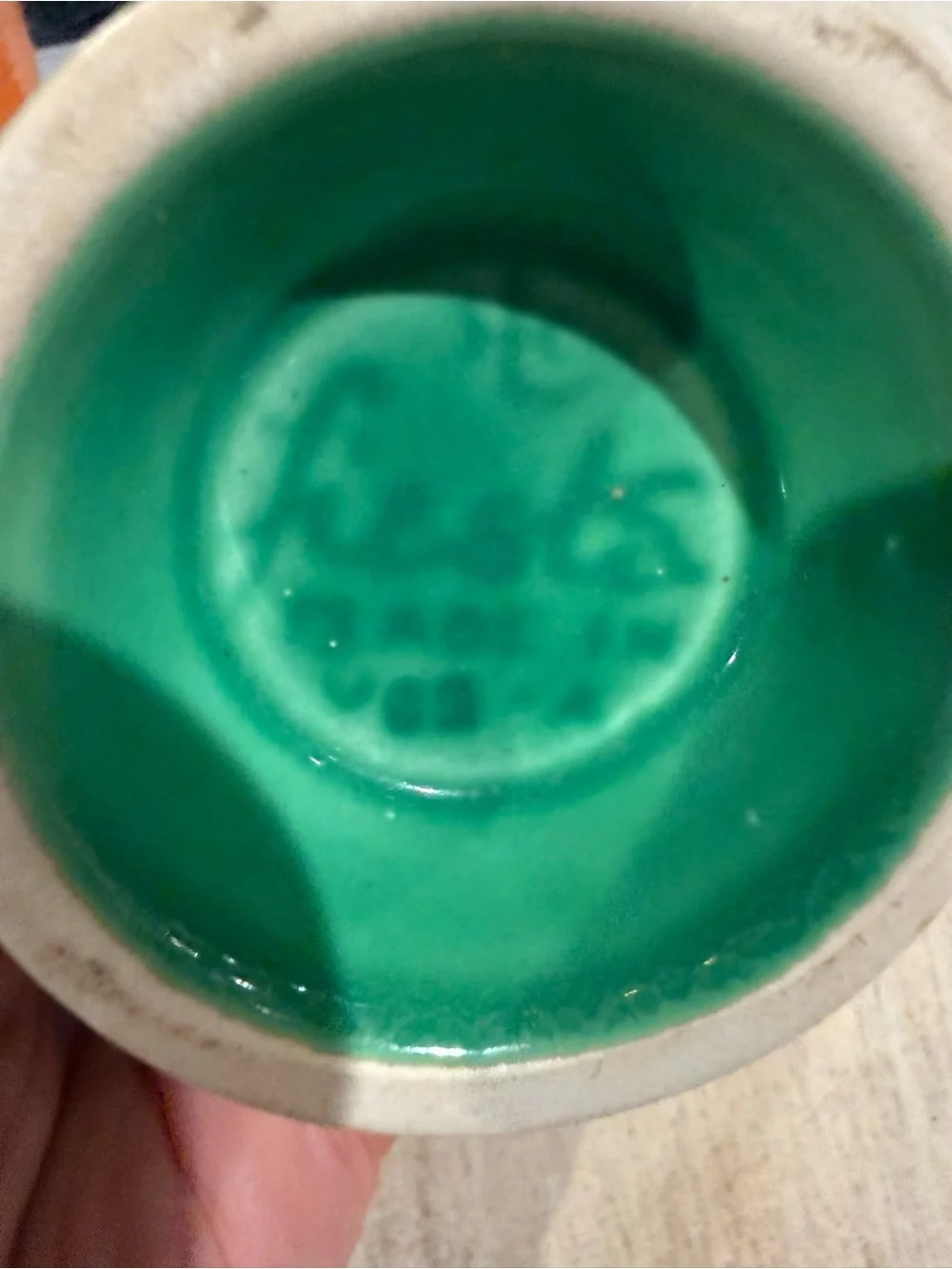 Fiestaware original green creamer